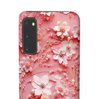 Thumbnail for Floral Champagne Toast - Snap Case for Samsung Galaxy S20, Samsung Galaxy S20+, Samsung Galaxy S20 Ultra, & Samsung Galaxy S20 FE