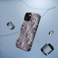 Thumbnail for Purple Sweet Pea MagSafe Tough Cases for iPhone 14, iPhone 14 Pro, iPhone 14 Plus, and iPhone 14 Pro Max