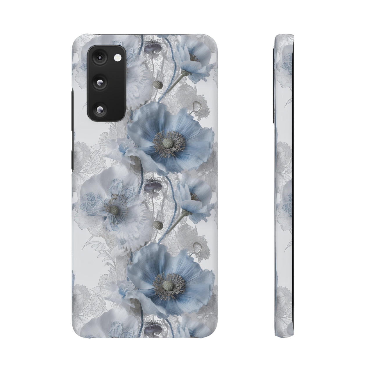 Himalayan Blue Poppy - Snap Case for Samsung Galaxy S20, Samsung Galaxy S20+, Samsung Galaxy S20 Ultra, & Samsung Galaxy S20 FE