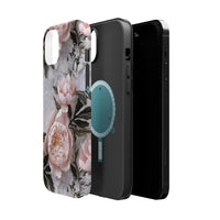 Thumbnail for Pink Peony MagSafe Tough Cases for iPhone 14, iPhone 14 Pro, iPhone 14 Plus, and iPhone 14 Pro Max