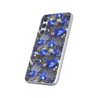 Thumbnail for Cerulean Elegance - Flexi Cases for Samsung Galaxy S23, Samsung Galaxy S23 Plus, and Samsung Galaxy S23 Ultra