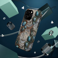 Thumbnail for Boho Agate and Lace MagSafe Tough Cases for iPhone 14, iPhone 14 Pro, iPhone 14 Plus, and iPhone 14 Pro Max