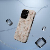 Thumbnail for White Lace and Cherry Blossoms MagSafe Tough Cases for iPhone 13, iPhone 13 Mini, iPhone 13 Pro, and iPhone 13 Pro Max.