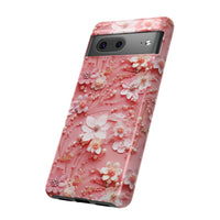 Thumbnail for Floral Champagne Toast Tough Case for Google Pixel 7