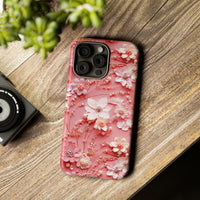 Thumbnail for Floral Champagne Toast Tough Case for iPhone 15, iPhone 15 Pro, iPhone 15 Plus, and iPhone 15 Pro Max