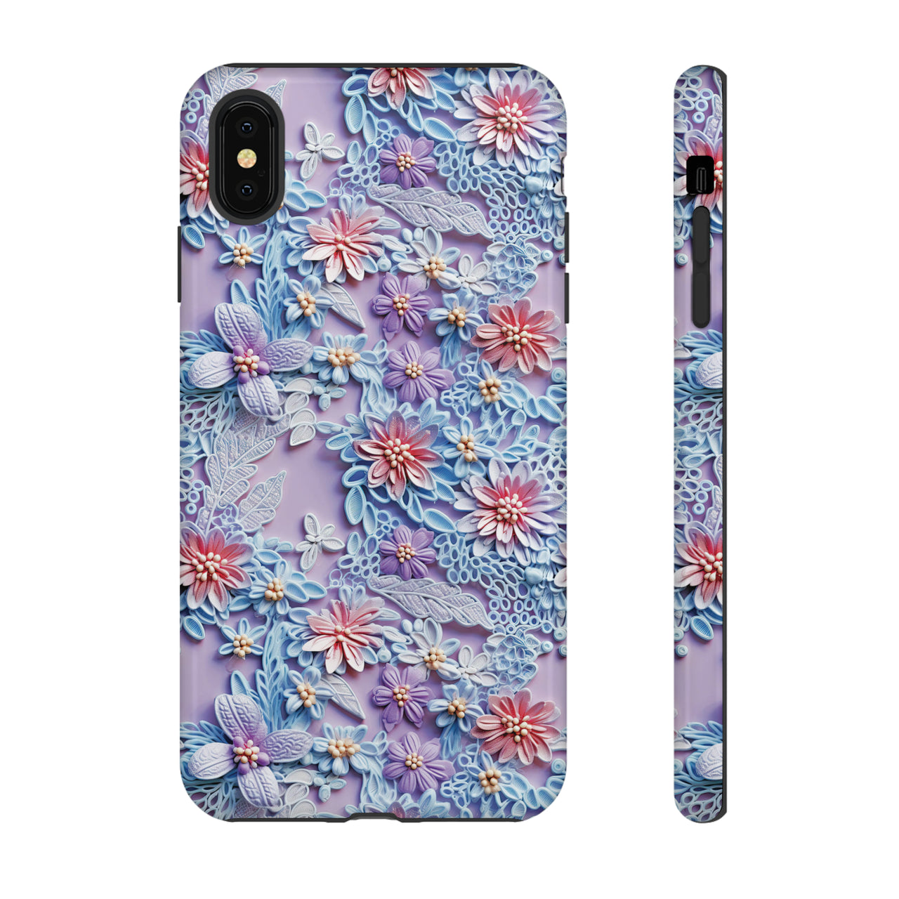 Cotton Candy Meadow - Tough Cases for iPhone X, iPhone XR, iPhone XS, and iPhone XS MAX