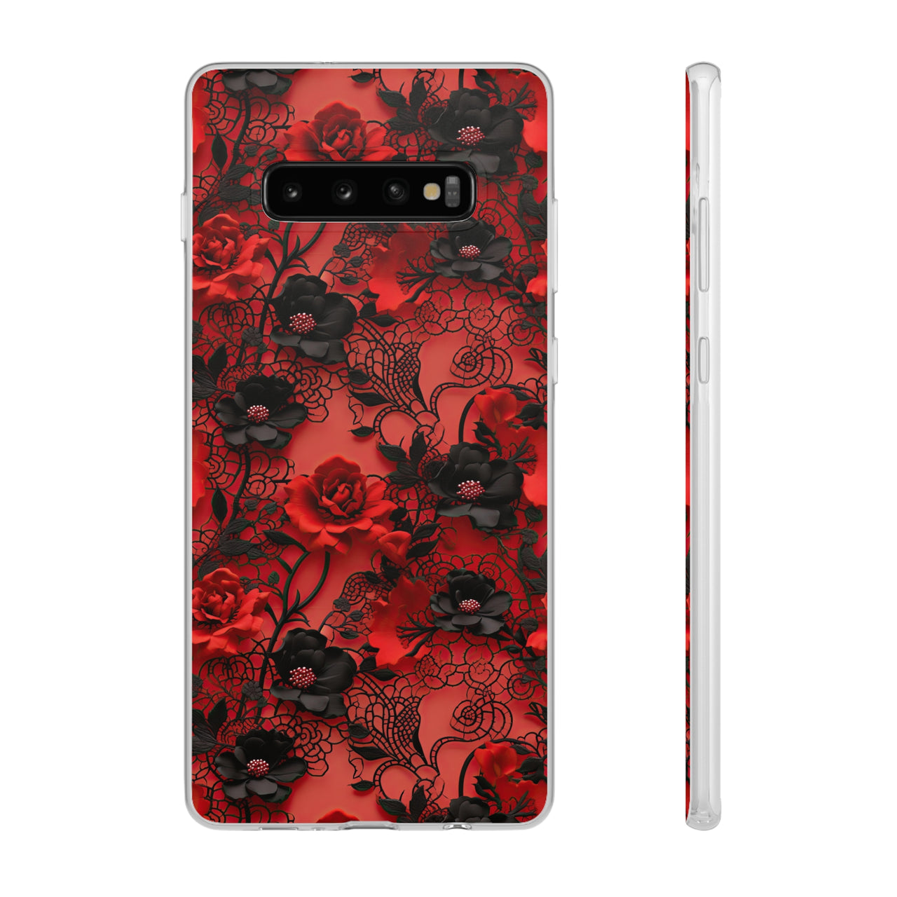 Gothic Rose - Flexi Cases for Samsung Galaxy S23, Samsung Galaxy S23 Plus, and Samsung Galaxy S23 Ultra