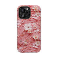 Thumbnail for Floral Champagne Toast - MagSafe Tough Case for iPhone 15, iPhone 15 Pro, iPhone 15 Plus, & iPhone 15 Pro Max