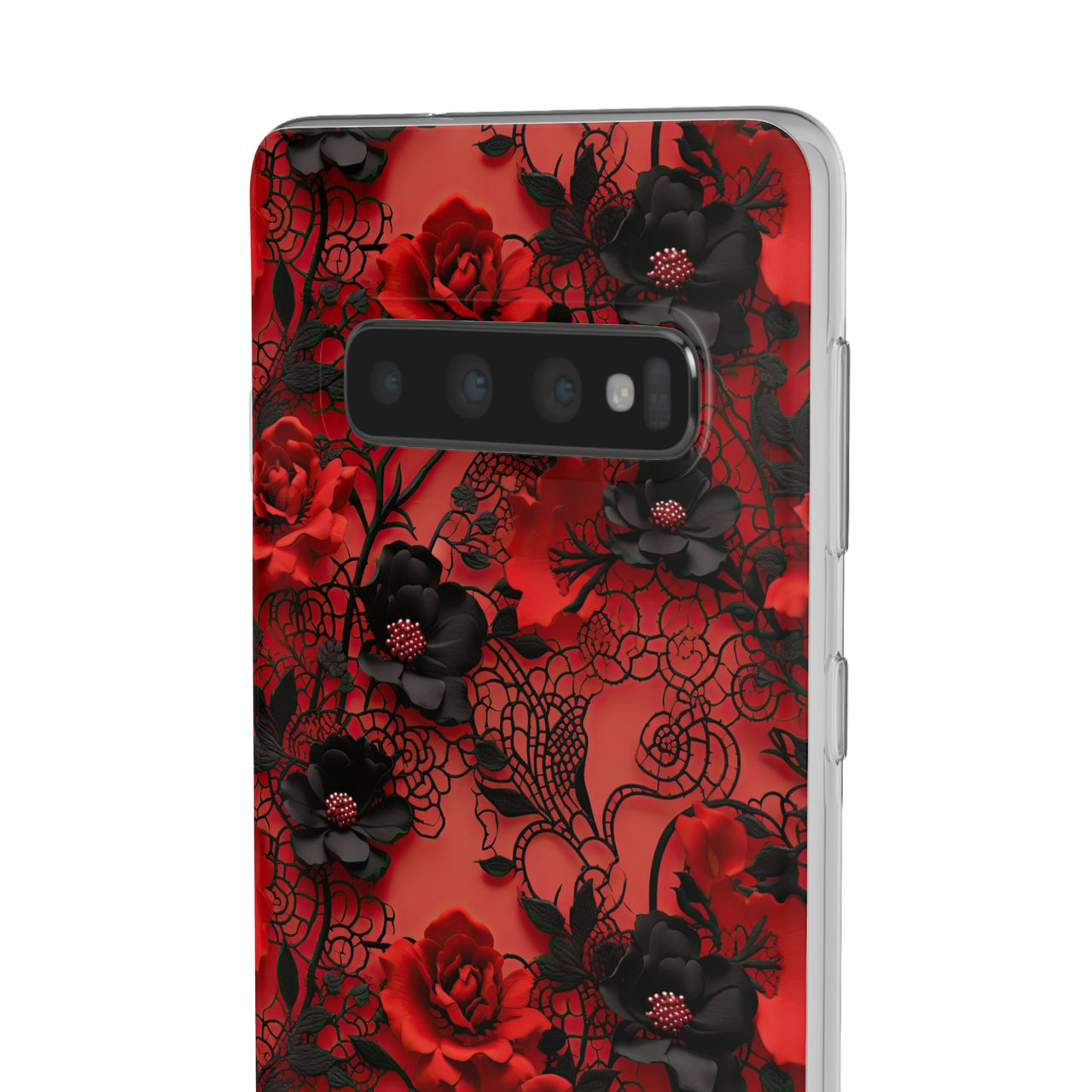 Gothic Rose - Flexi Cases for Samsung Galaxy S23, Samsung Galaxy S23 Plus, and Samsung Galaxy S23 Ultra