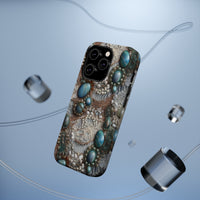 Thumbnail for Boho Agate and Lace MagSafe Tough Cases for iPhone 14, iPhone 14 Pro, iPhone 14 Plus, and iPhone 14 Pro Max