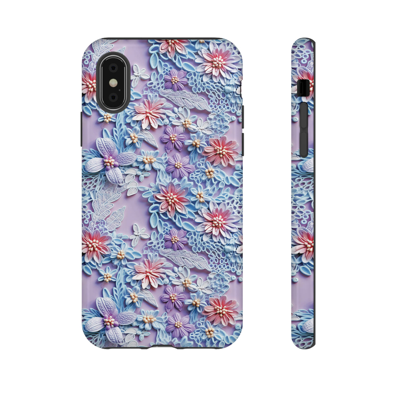 Cotton Candy Meadow - Tough Cases for iPhone X, iPhone XR, iPhone XS, and iPhone XS MAX