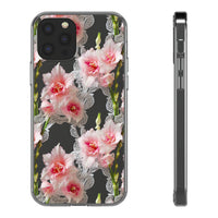 Thumbnail for *Clear Case* Gladioli Garden - iPhone 12, iPhone 12 Mini, iPhone 12 Pro, iPhone 12 Pro Max - Supports Wireless Charging