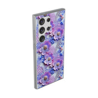 Thumbnail for Pink and Purple Harmony - Flexi Cases for Samsung Galaxy S23, Samsung Galaxy S23 Plus, and Samsung Galaxy S23 Ultra