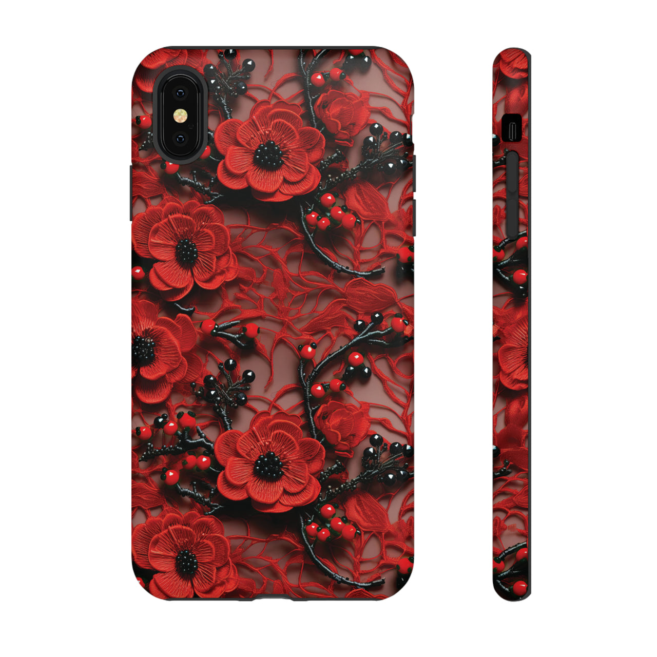 Scarlet Temptation Tough Cases for iPhone X, iPhone XR, iPhone XS, and iPhone XS MAX