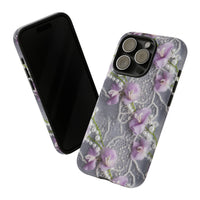 Thumbnail for Purple Sweet Pea Tough Case for iPhone 15, iPhone 15 Pro, iPhone 15 Plus, and iPhone 15 Pro Max