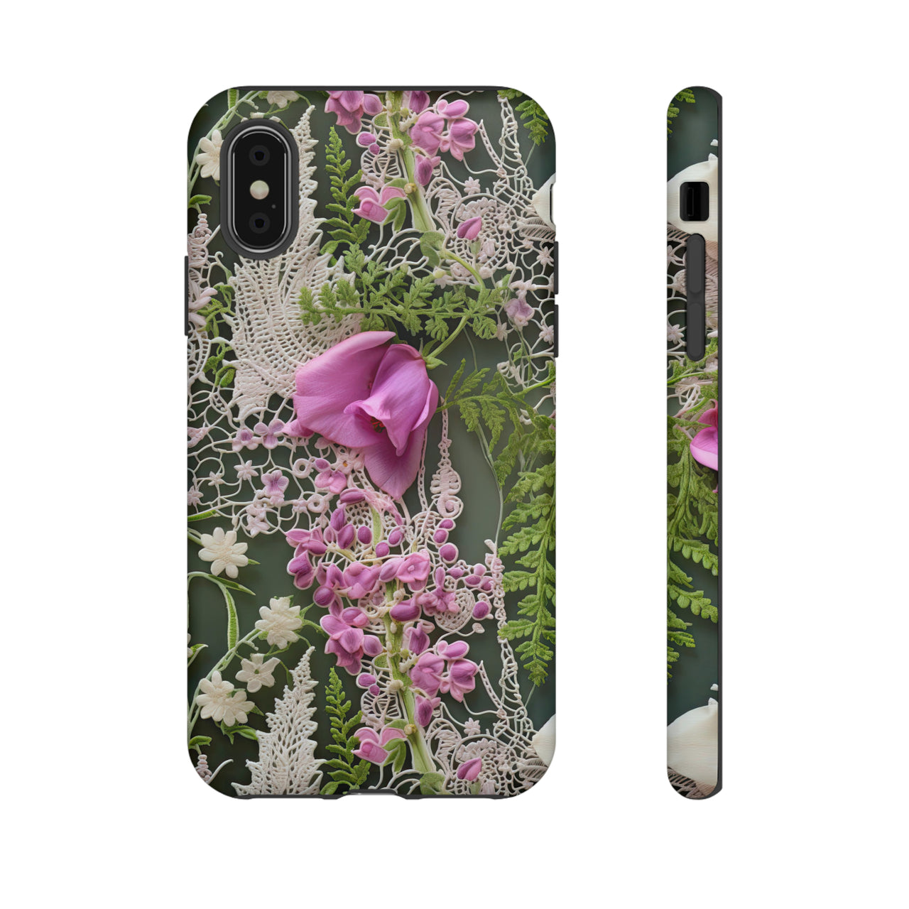 Woodland Whispers Tough Cases for iPhone X, iPhone XR, iPhone XS, and iPhone XS MAX.