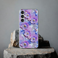 Thumbnail for Pink and Purple Harmony - Flexi Cases for Samsung Galaxy S23, Samsung Galaxy S23 Plus, and Samsung Galaxy S23 Ultra