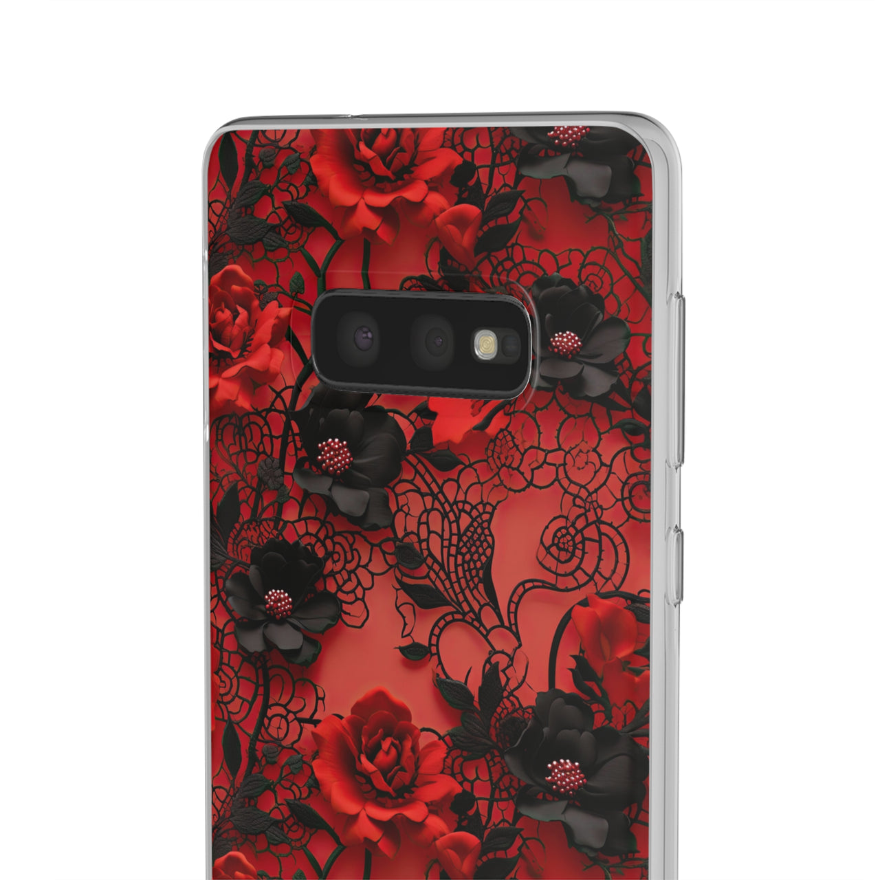 Gothic Rose - Flexi Cases for Samsung Galaxy S10, Samsung Galaxy S10E, & Samsung Galaxy S10 Plus