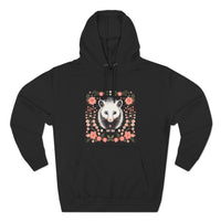 Thumbnail for Cozy Craft Opossum Three-Panel Fleece Hoodie