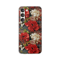 Thumbnail for Carnation for January Birthday - Flexi Cases for Samsung Galaxy S23, Samsung Galaxy S23 Plus, and Samsung Galaxy S23 Ultra