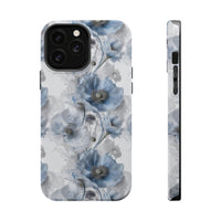 Thumbnail for Himalayan Blue Poppy MagSafe Tough Cases for iPhone 13, iPhone 13 Mini, iPhone 13 Pro, and iPhone 13 Pro Max.