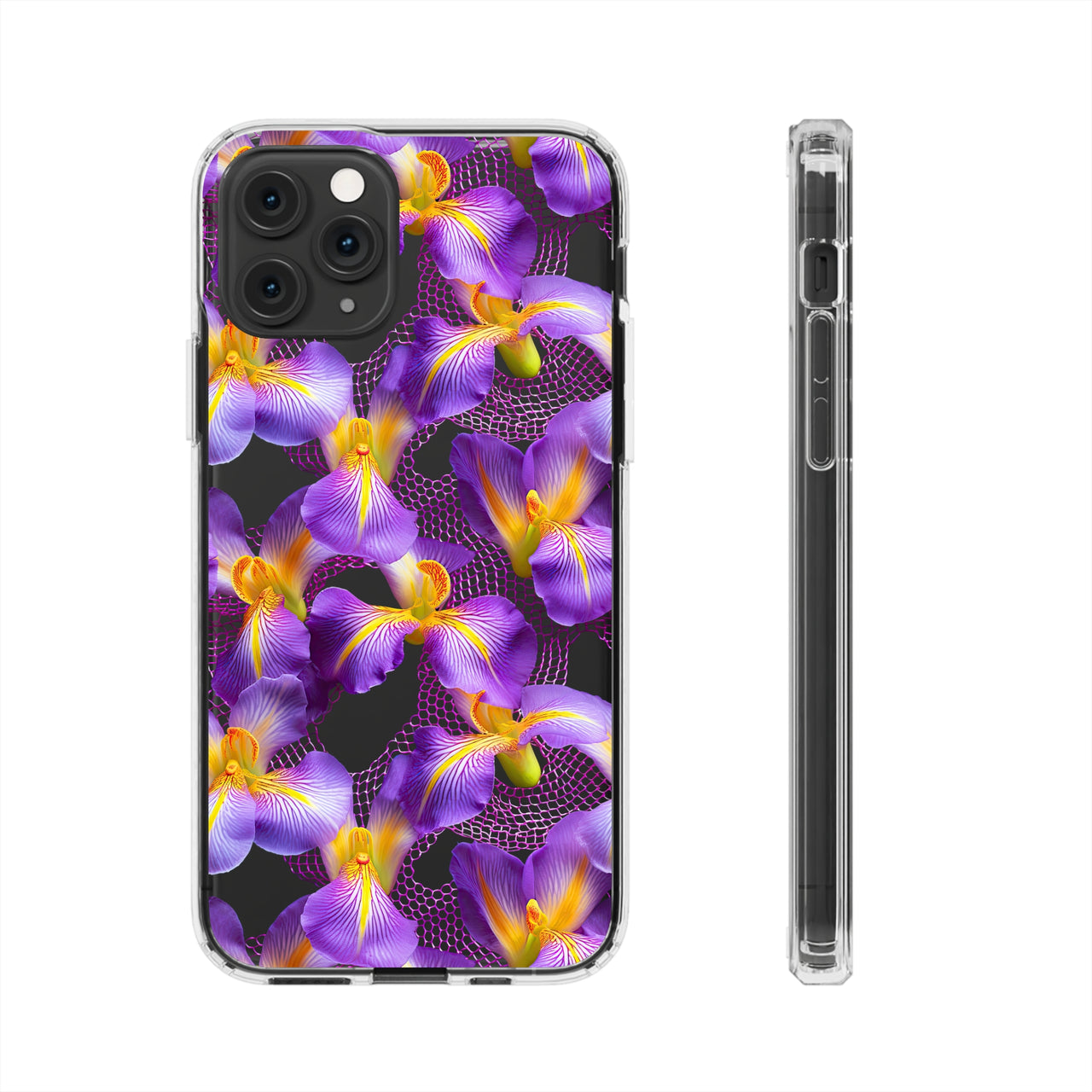 *Clear Case* Iris Kiss - iPhone 11, iPhone 11 Pro, iPhone 11 Pro Max - Supports Wireless Charging