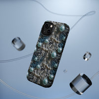 Thumbnail for Sea Foam Lace and Pearls MagSafe Tough Cases for iPhone 14, iPhone 14 Pro, iPhone 14 Plus, and iPhone 14 Pro Max