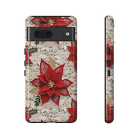 Thumbnail for Christmas Poinsettia Tough Case for Google Pixel 7