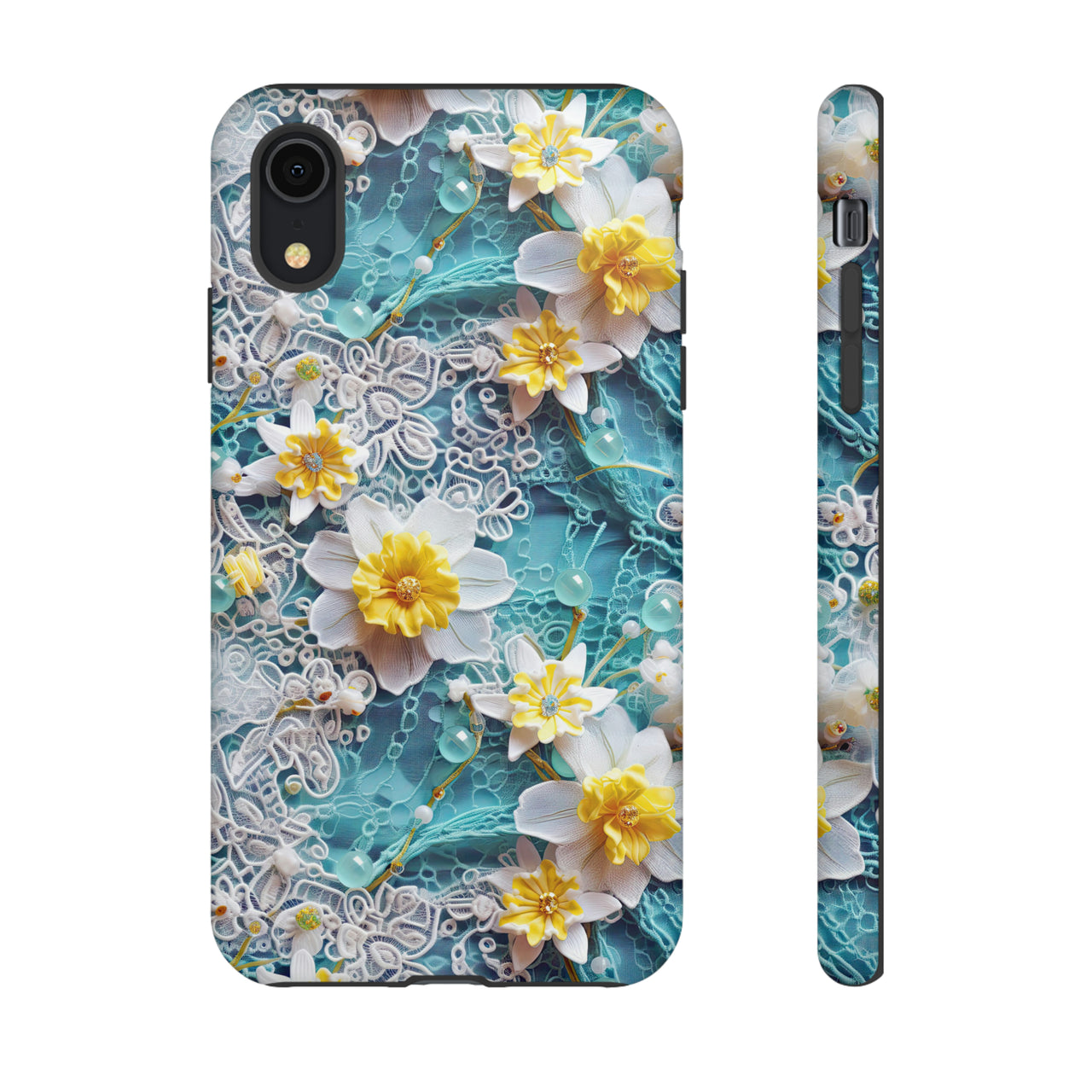 Daffodil for March Birthday - Tough Cases for iPhone X, iPhone XR, iPhone XS, and iPhone XS MAX