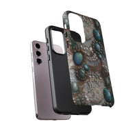 Thumbnail for Boho Agate and Lace Tough Cases for Samsung Galaxy S23, Samsung Galaxy S23 Plus, and Samsung Galaxy S23 Ultra