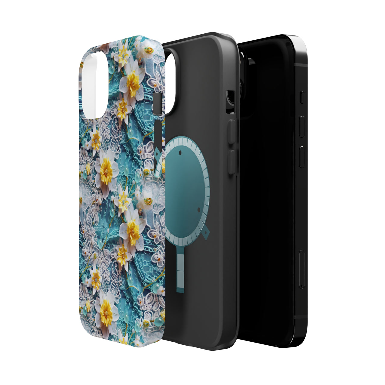 Daffodil for March Birthday - MagSafe Tough Case for iPhone 14, iPhone 14 Pro, iPhone 14 Plus, and iPhone 14 Pro Max