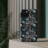 Thumbnail for Sea Foam Lace and Pearls MagSafe Tough Cases for iPhone 14, iPhone 14 Pro, iPhone 14 Plus, and iPhone 14 Pro Max