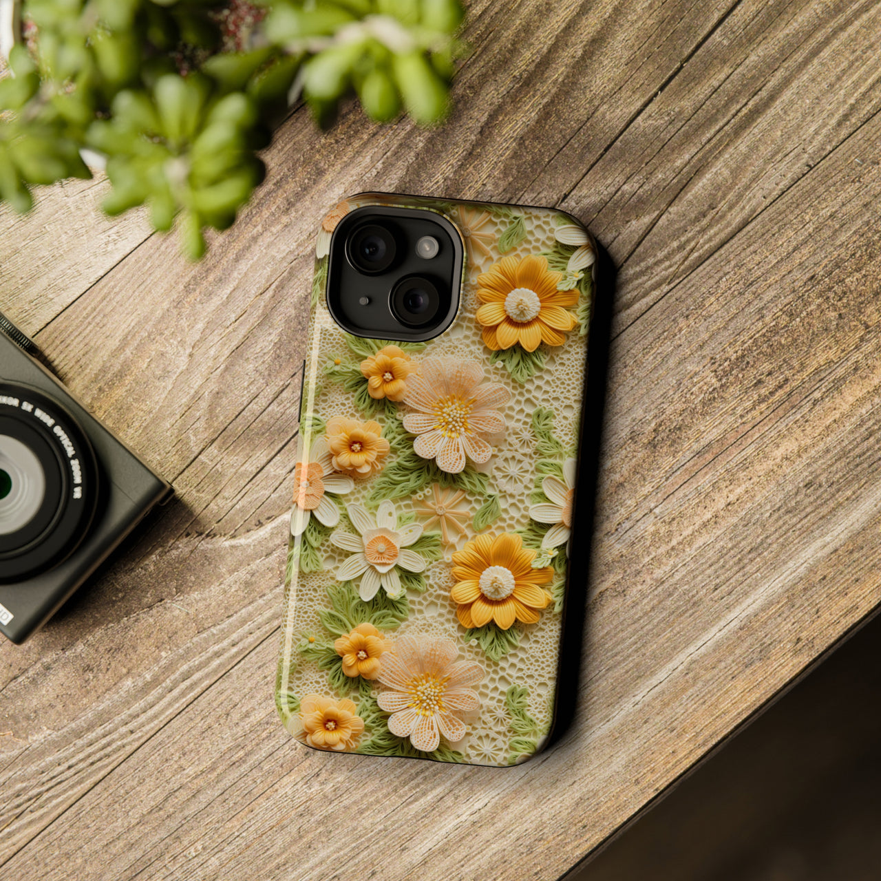 Meadow Sunshine - MagSafe Tough Case for iPhone 15, iPhone 15 Pro, iPhone 15 Plus, & iPhone 15 Pro Max