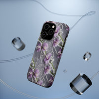 Thumbnail for Purple Sweet Pea MagSafe Tough Cases for iPhone 14, iPhone 14 Pro, iPhone 14 Plus, and iPhone 14 Pro Max