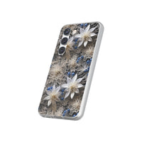 Thumbnail for Vintage Lace and Clematis - Flexi Cases for Samsung Galaxy S23, Samsung Galaxy S23 Plus, and Samsung Galaxy S23 Ultra