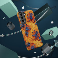 Thumbnail for Royal Ryukyu Blossoms - Impact-Resistant Case for Samsung Galaxy S21, Samsung Galaxy S21 Plus, and Samsung Galaxy S21 Ultra. Supports Wireless Charging.