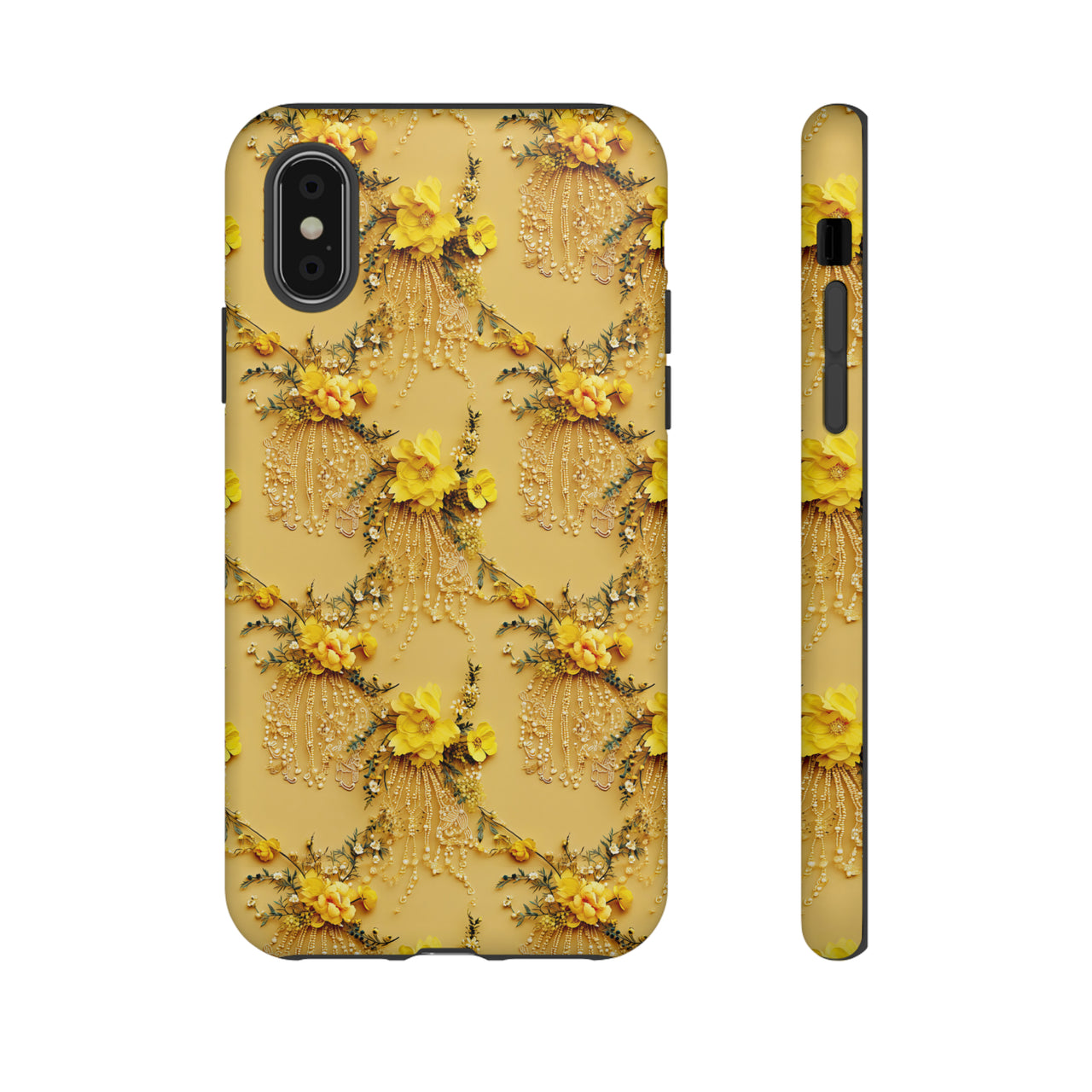 Floral Sunshine Tough Cases for iPhone X, iPhone XR, iPhone XS, and iPhone XS MAX