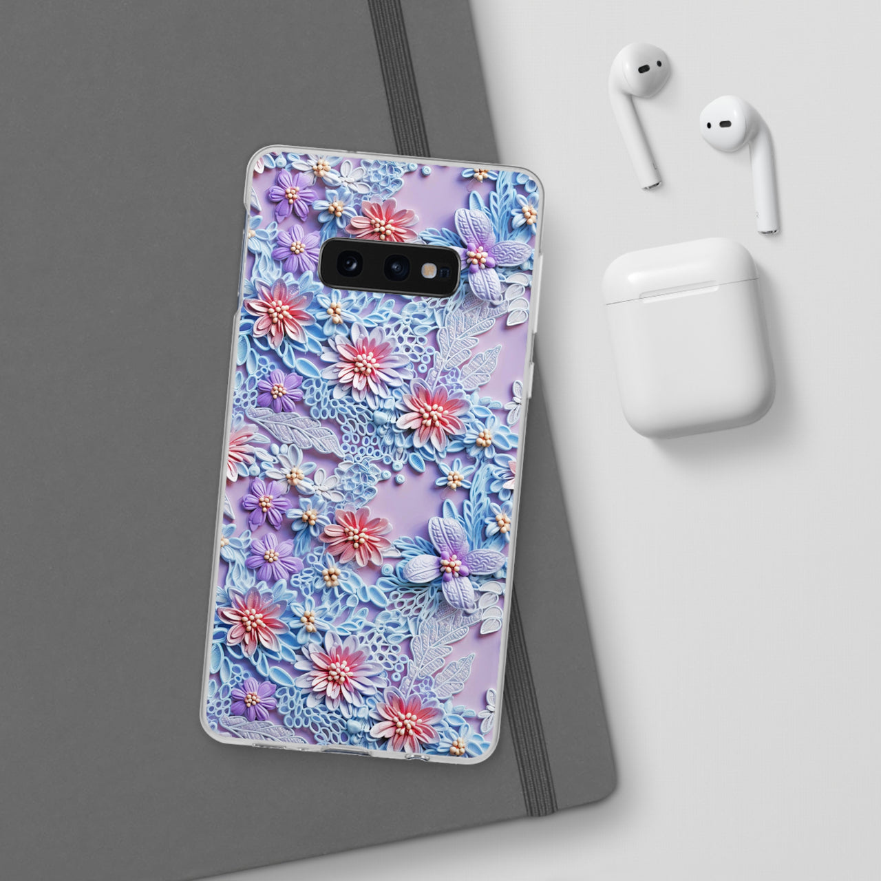 Cotton Candy Meadow - Flexi Cases for Samsung Galaxy S10, Samsung Galaxy S10E, & Samsung Galaxy S10 Plus