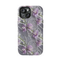 Thumbnail for Purple Sweet Pea - MagSafe Tough Case for iPhone 15, iPhone 15 Pro, iPhone 15 Plus, & iPhone 15 Pro Max