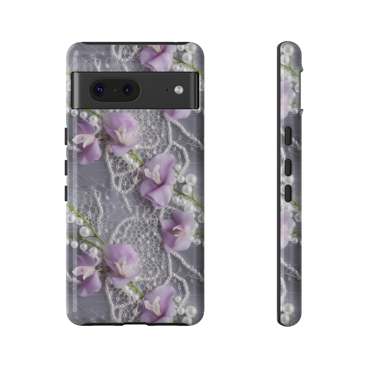 Purple Sweet Pea Tough Case for Google Pixel 7