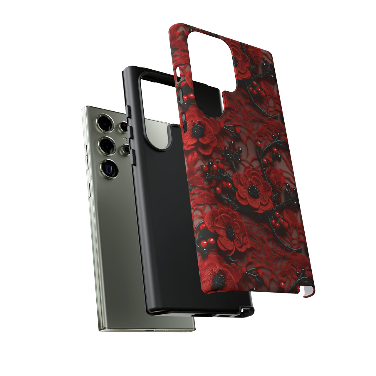 Scarlet Temptation Tough Case for Samsung Galaxy S23, Samsung Galaxy S23 Plus, and Samsung Galaxy S23 Ultra