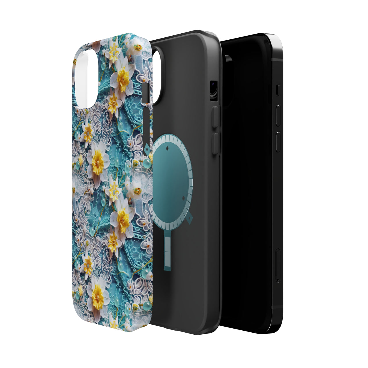 Daffodil for March Birthday - MagSafe Tough Case for iPhone 14, iPhone 14 Pro, iPhone 14 Plus, and iPhone 14 Pro Max