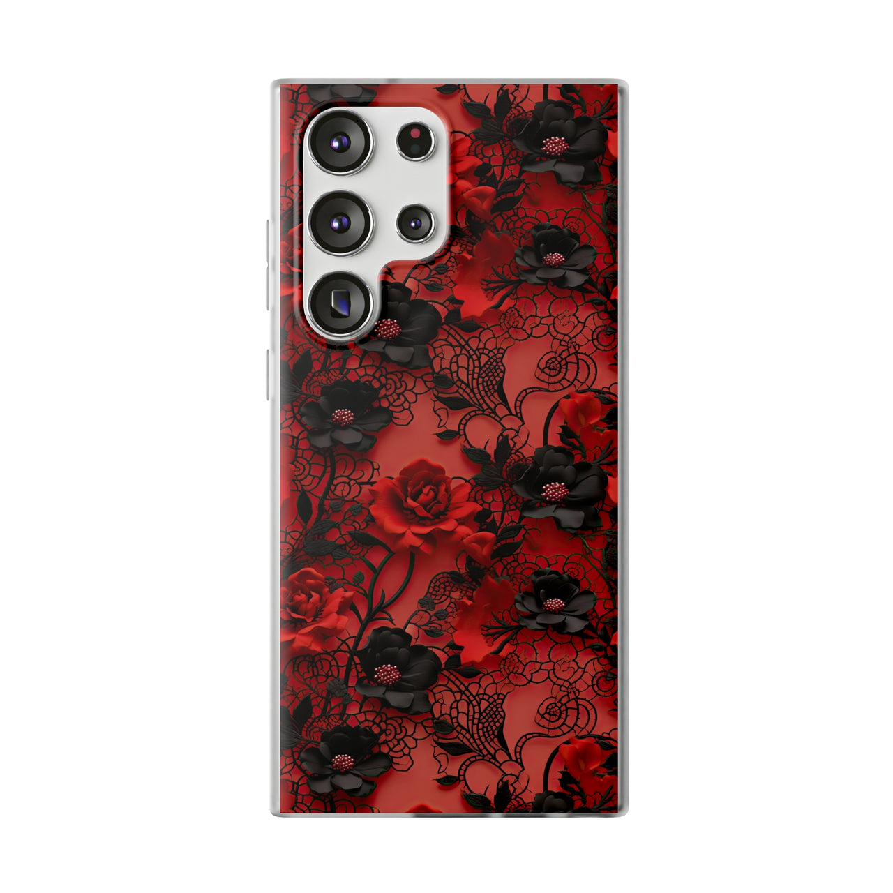 Gothic Rose - Flexi Cases for Samsung Galaxy S23, Samsung Galaxy S23 Plus, and Samsung Galaxy S23 Ultra