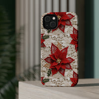 Thumbnail for Christmas Poinsettia MagSafe Tough Cases for iPhone 14, iPhone 14 Pro, iPhone 14 Plus, and iPhone 14 Pro Max