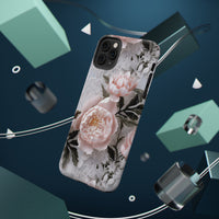 Thumbnail for Pink Peony Impact-Resistant Cases for iPhone 11, iPhone 11 Pro, and iPhone 11 Pro Max. Supports Wireless Charging.