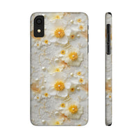 Thumbnail for Yellow and White Floral - Slim Phone Cases for iPhone X, iPhone XR, iPhone XS, and iPhone XS MAX