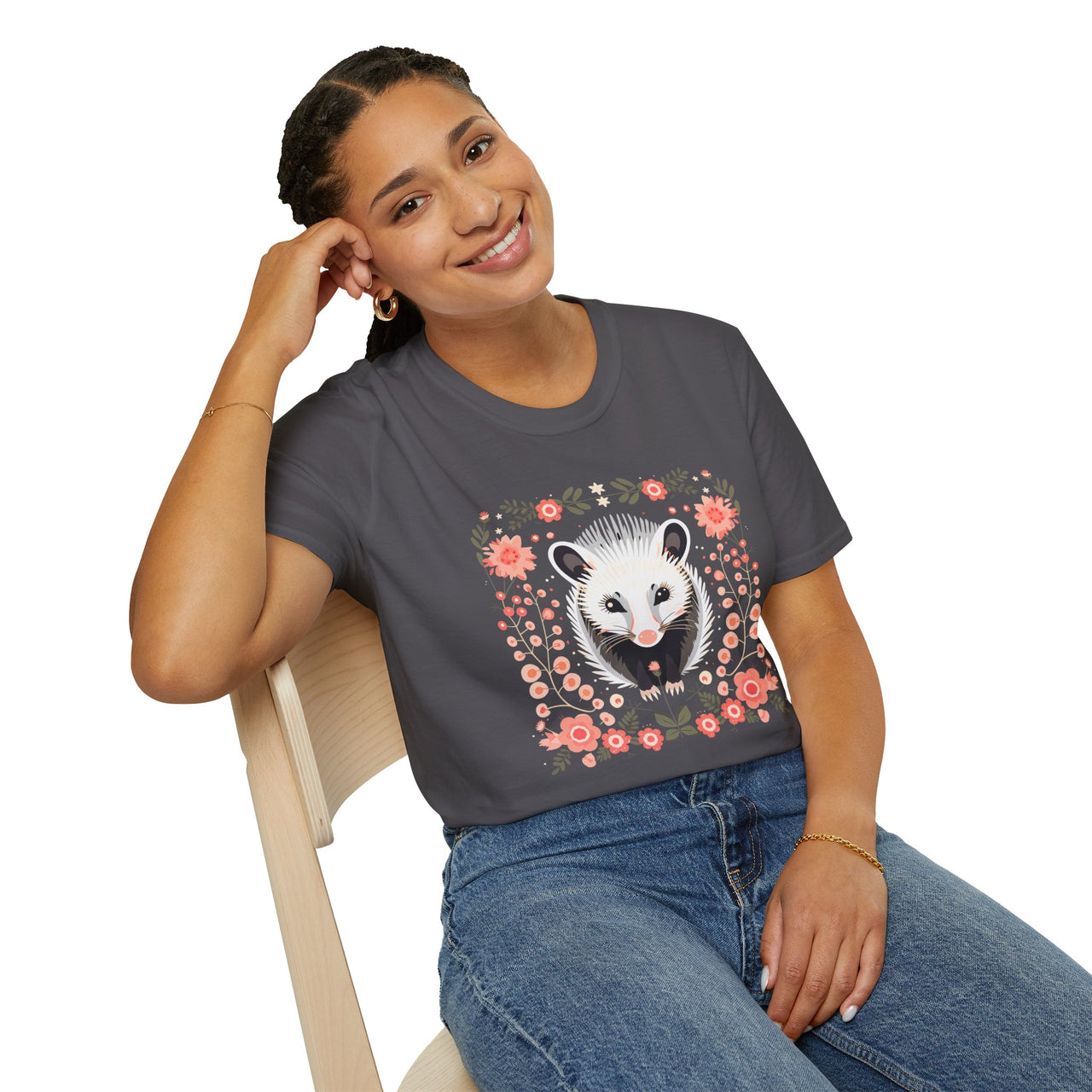 Cozy Craft Opossum Unisex Softstyle T-Shirt