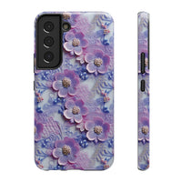 Thumbnail for Pink and Purple Harmony - Impact-Resistant Case for Samsung Galaxy S22, Samsung Galaxy S22 Plus, and Samsung Galaxy S22 Ultra. Supports Wireless Charging.