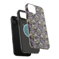 Thumbnail for White Flowers on a Purple Bed - MagSafe Tough Case for iPhone 15, iPhone 15 Pro, iPhone 15 Plus, & iPhone 15 Pro Max