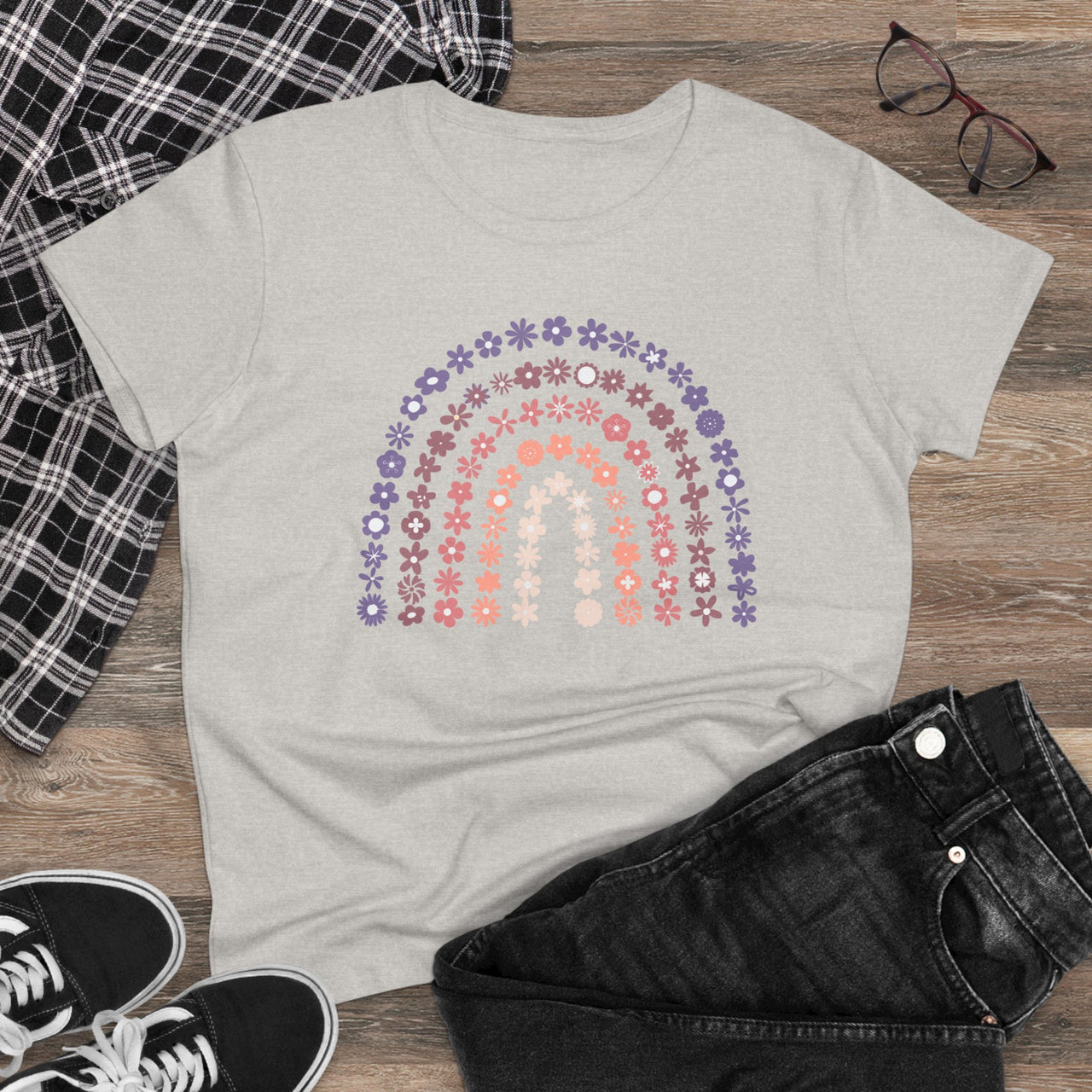 Rainbow Days - Women's Midweight Cotton Tee